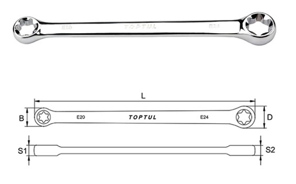 co le 2 dau vong toptul aaae0711 7x11 mm