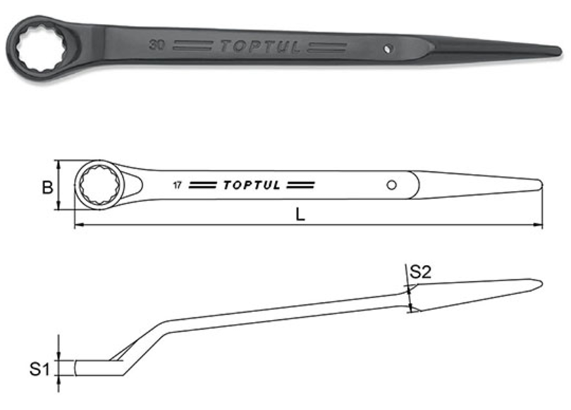 co le duoi chuot toptul aaas2222 22mm