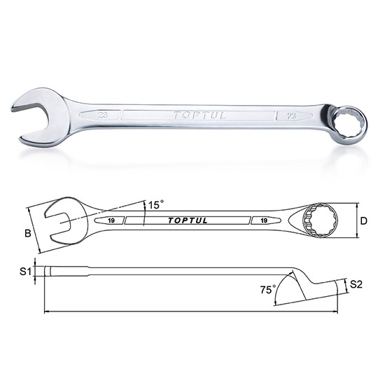 co le vong mieng toptul aaen1010 10mm