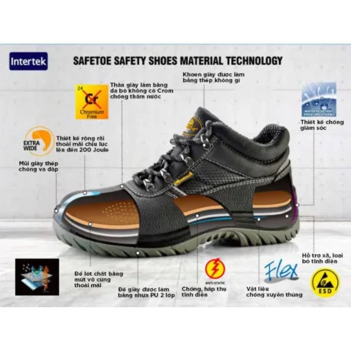 Giày bảo hộ lao động Fact-Depot safetoe L-7141