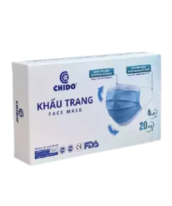 Khẩu trang y tế cao cấp CHIDO xuất nhật hộp 20 cái