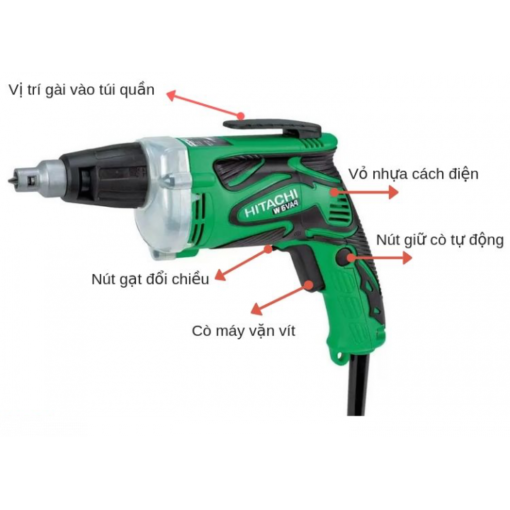 Máy bắt vít Hitachi W6VA4