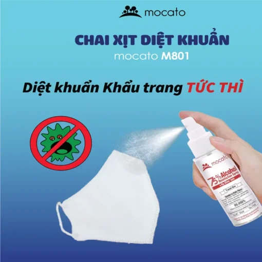 Chai Diệt Khuẩn Khử Mùi Mocato M801