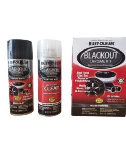 Sơn mạ crom Rust-Oleum Blackout Chrome Kit