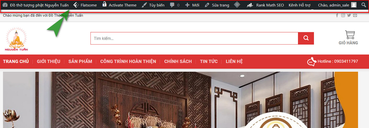1 xem trang web o giao dien chua thanh cong cu
