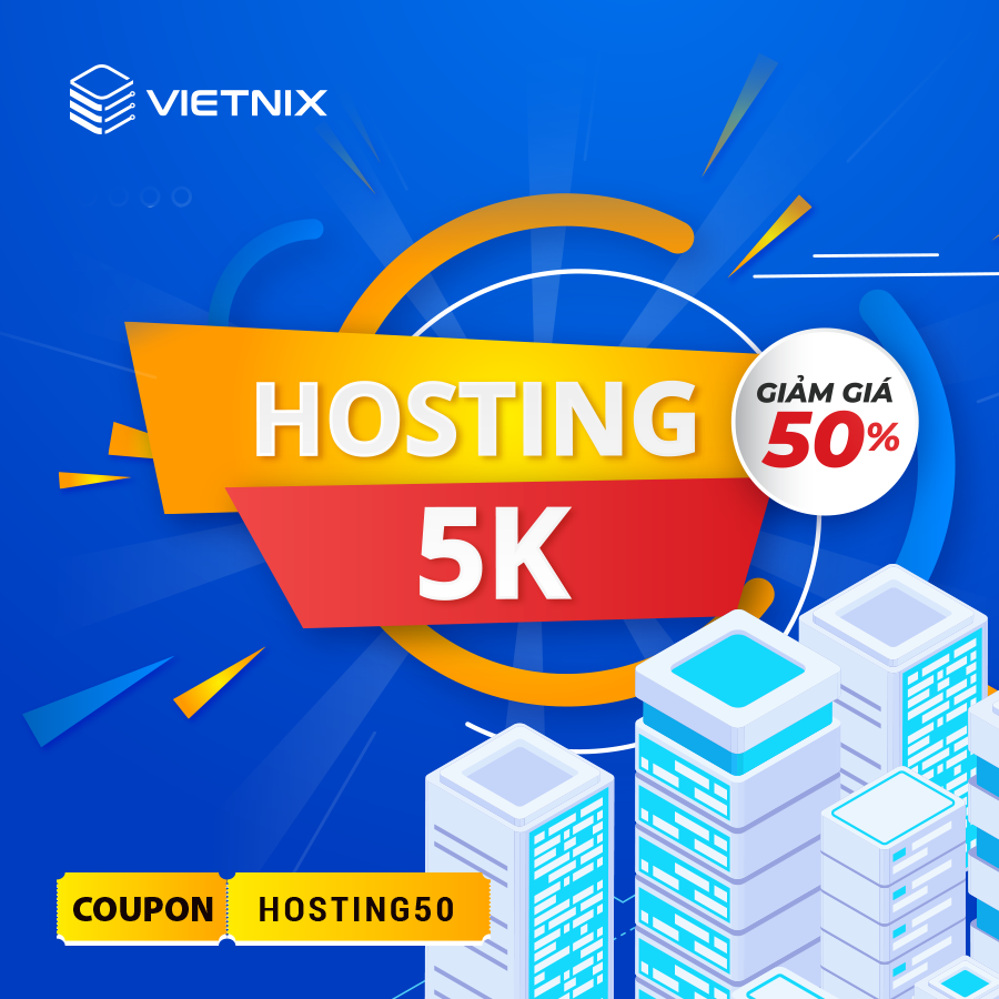 Vietnix Khuyến Mãi Tháng 8/2025: Săn Deal HOT Hosting & VPS Giảm Đến 50% - Cơ Hội Vàng Nâng Cấp Website!