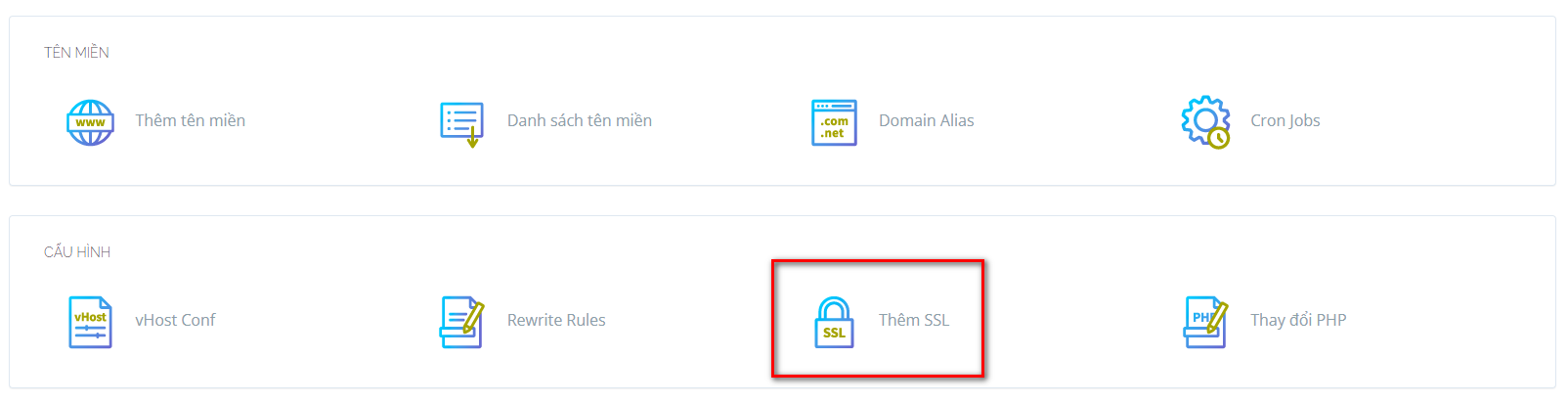 add ssl cyberpanel