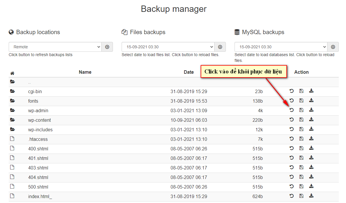 Backup Manager 3