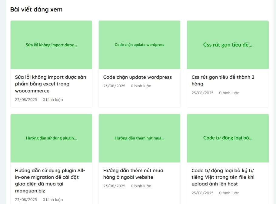 Code Tạo Ảnh Đại Diện Tự Động Cho Bài Viết WordPress Không Có Hình