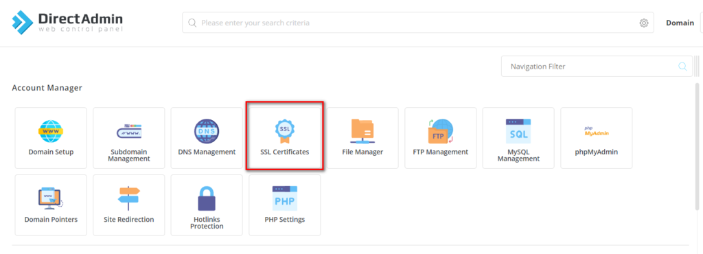 cai dat ssl tra phi tren directadmin