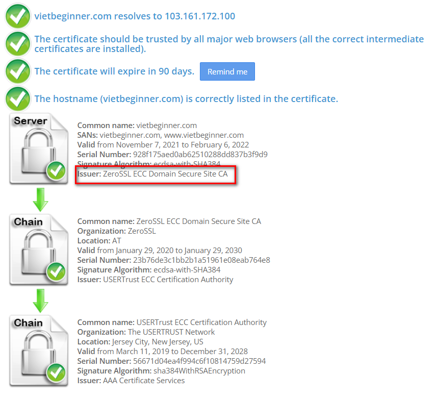 check info ssl 2