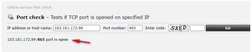 check-port check port