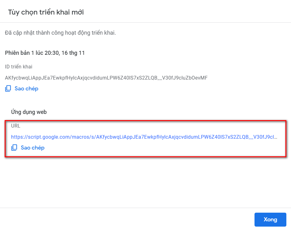 connect google sheet 9