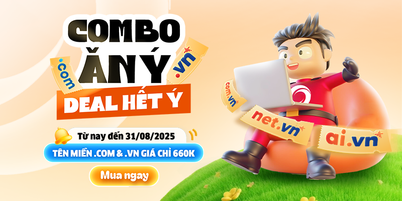 Khuyến Mãi Tên Miền Giá Rẻ Nhất Tháng 8/2025