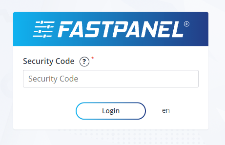 enable 2fa fastpanel 3