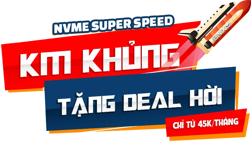 BNIX Tưng Bừng Mừng Đại Lễ 02/09: Khuyến Mãi Sốc Giảm 50% Hosting & VPS