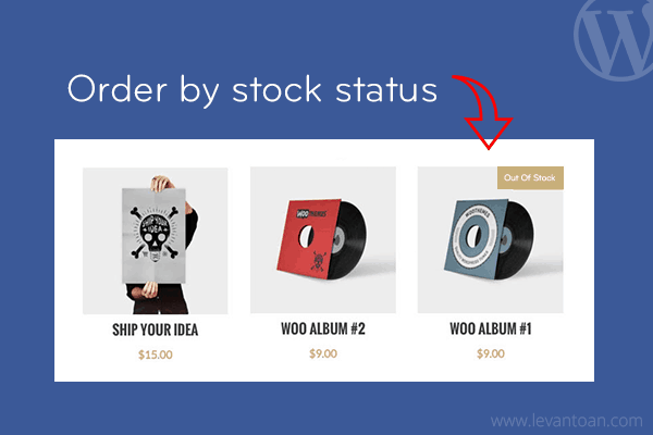 Chuyển sản phẩm hết hàng xuống dưới cùng