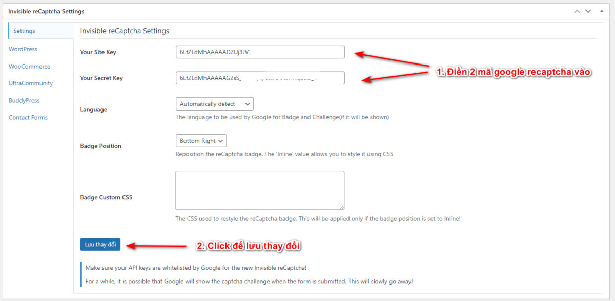 sai gon data cau hinh plugin