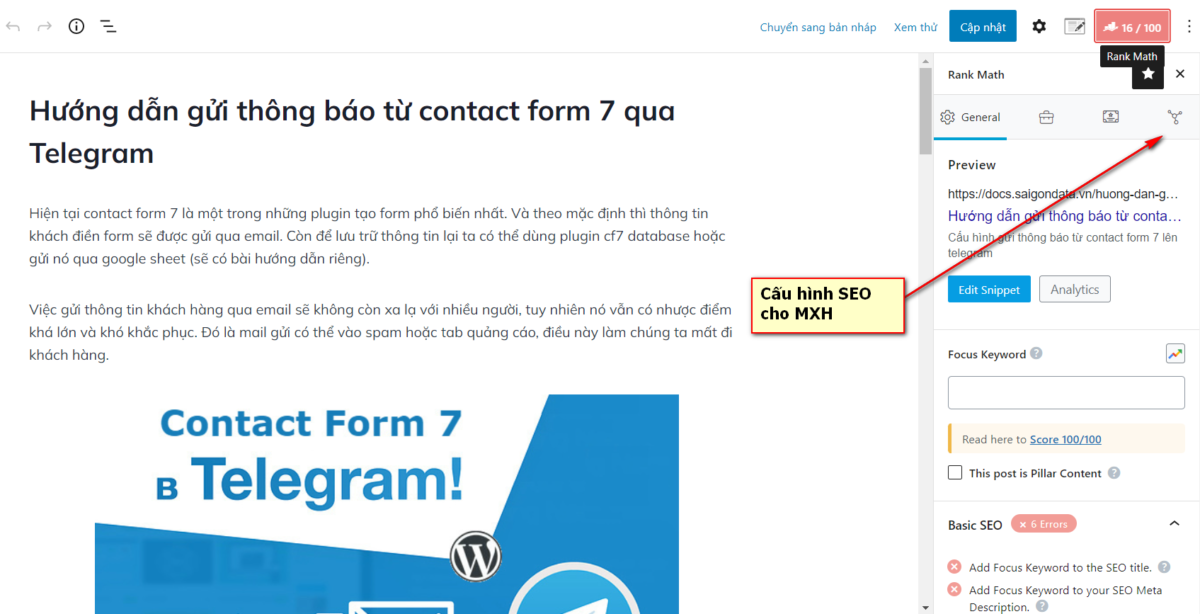 sai gon data cau hinh seo mxh