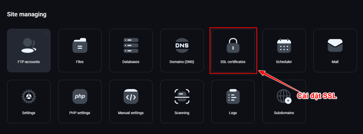 sai gon data ssl fastpanel 2