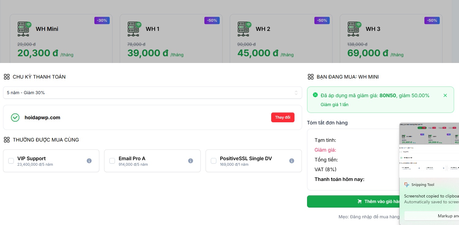 [SĂN SALE 2/9] TinoHost Chơi Lớn: Giảm 50% Đăng Ký Mới, x2 Gia Hạn & Tặng Kho Theme/Plugin $1000 Cực Chất!