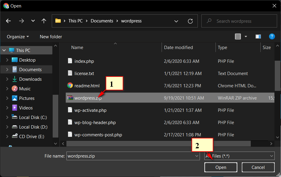upload file 3