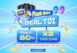 Review Khuyến Mãi Flash Sale 9.9 từ CloudFly: "Cơ hội vàng" cho Cloud Server và Hosting?