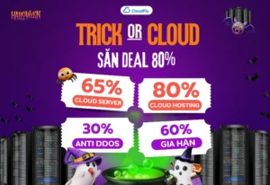 Cloudfly TRICK OR CLOUD - SĂN DEAL CLOUD ƯU ĐÃI 80%