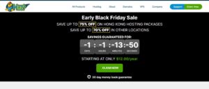 Black Friday Hawk Host 2025 – Giảm Giá Tới 75% Hosting, Chỉ Từ 0.75$/Tháng!