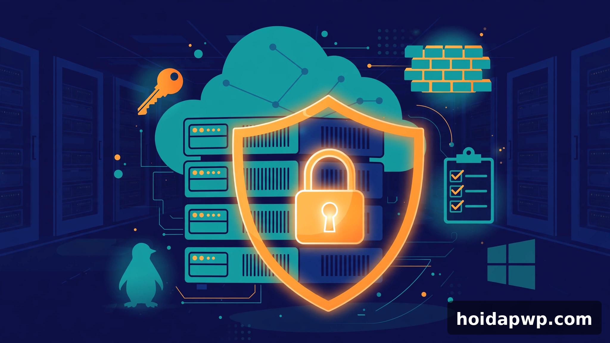 Bảo mật VPS: checklist đầy đủ cho Linux và Windows Server, làm ngay từ ngày đầu