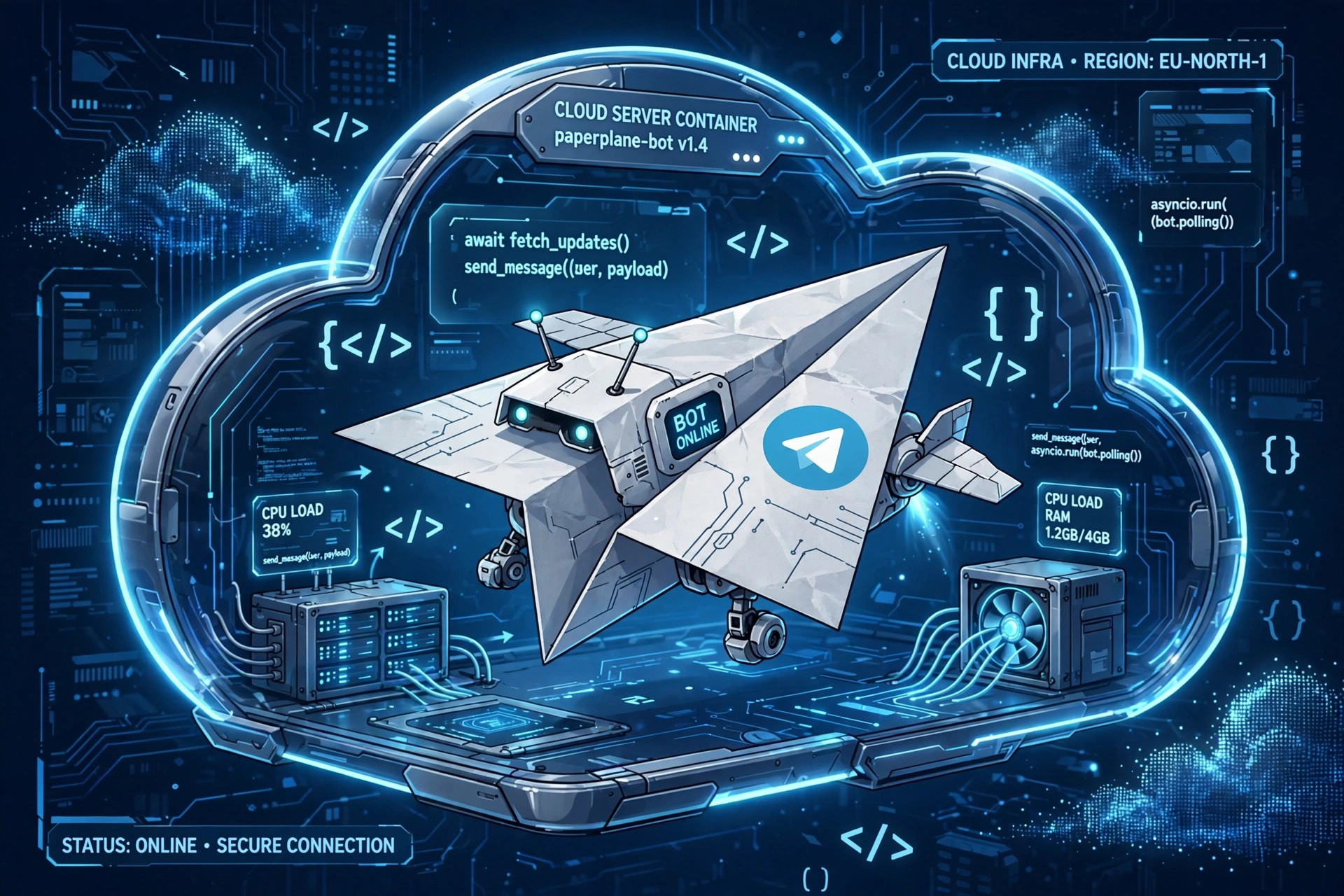 Chạy Telegram bot trên BotKeep miễn phí