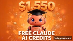 🎓 Claude tặng đến $1,550 AI credits miễn phí cho trường học – Cách đăng ký