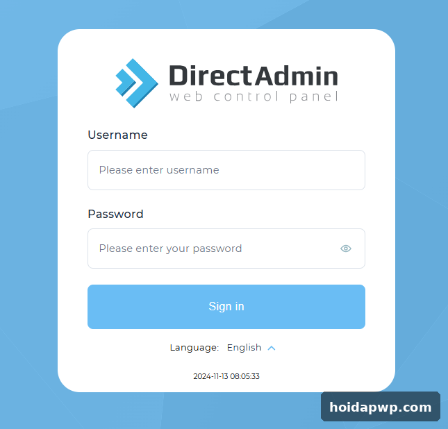 Hướng dẫn sử dụng DirectAdmin cơ bản trên VPS cho người mới bắt đầu