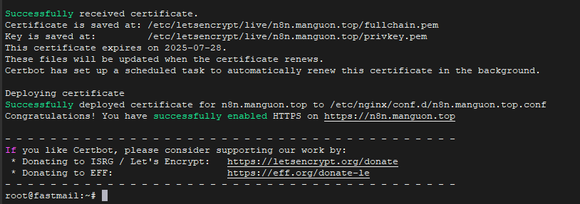 Cài n8n trên VPS Ubuntu/Debian bằng Node.js: chỉ 6 bước, tự có Nginx + SSL